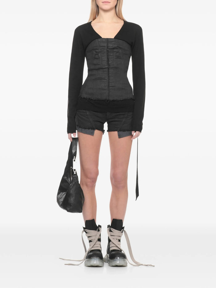 Maglia V Neck Black