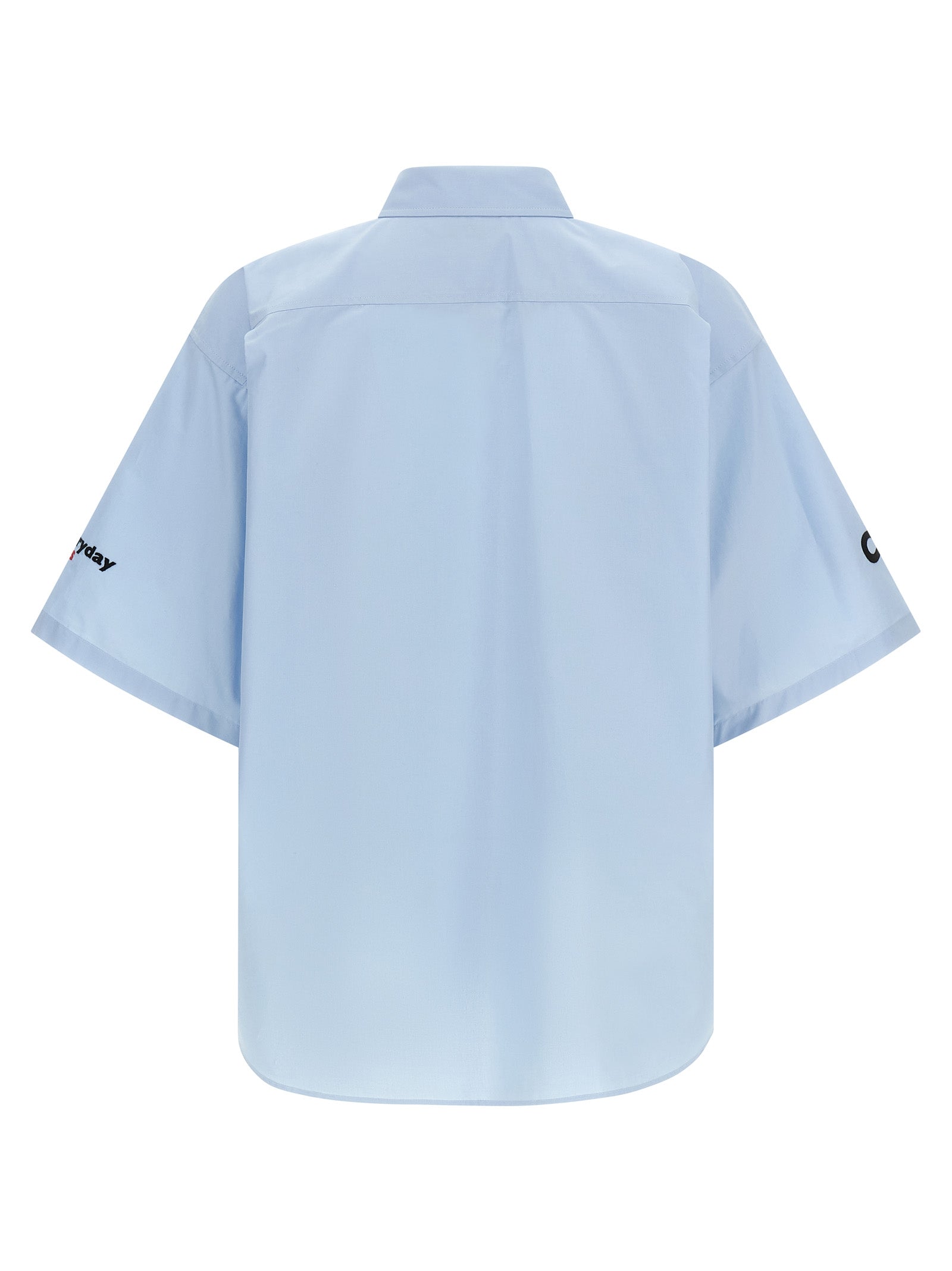 CEO Uniform Logo shirt Light Blue Cotton Shirt, Blouse