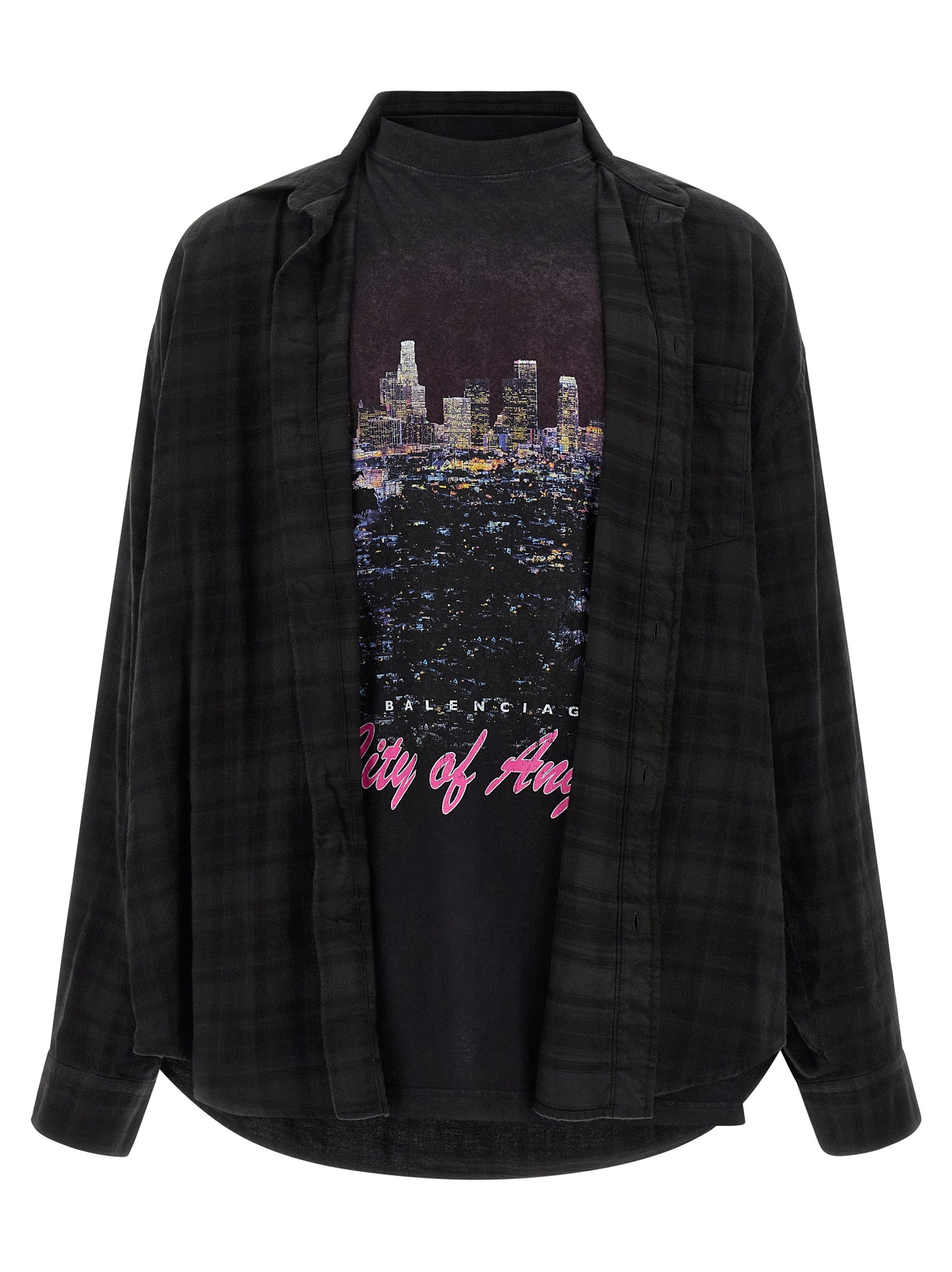 T-shirt Black Cotton Shirt, Blouse