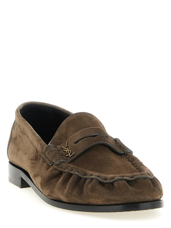 Le Loafer loafers Brown Calfskin Leather (bos Taurus)