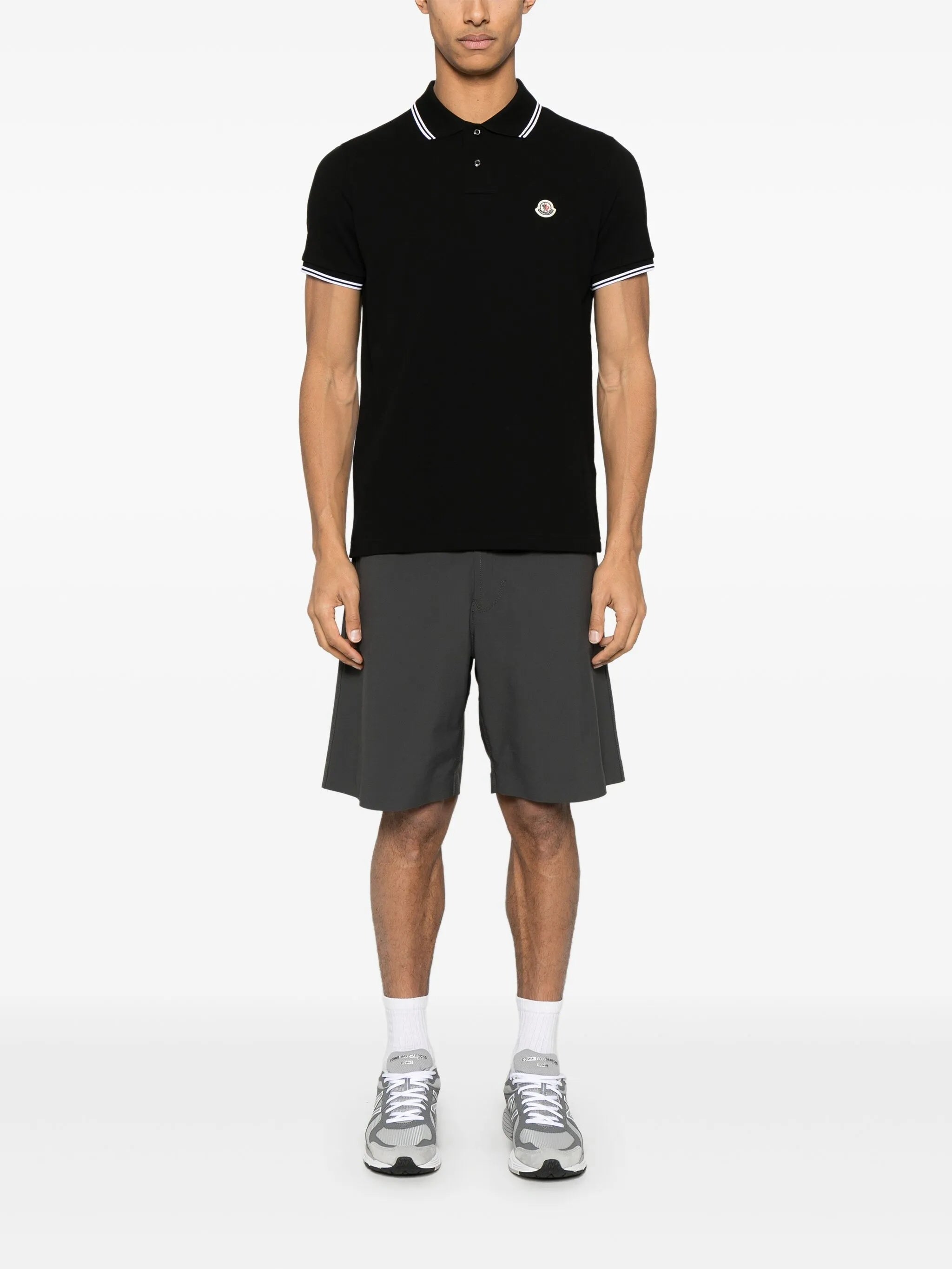Maglia Polo Manica Corta Black T-shirt