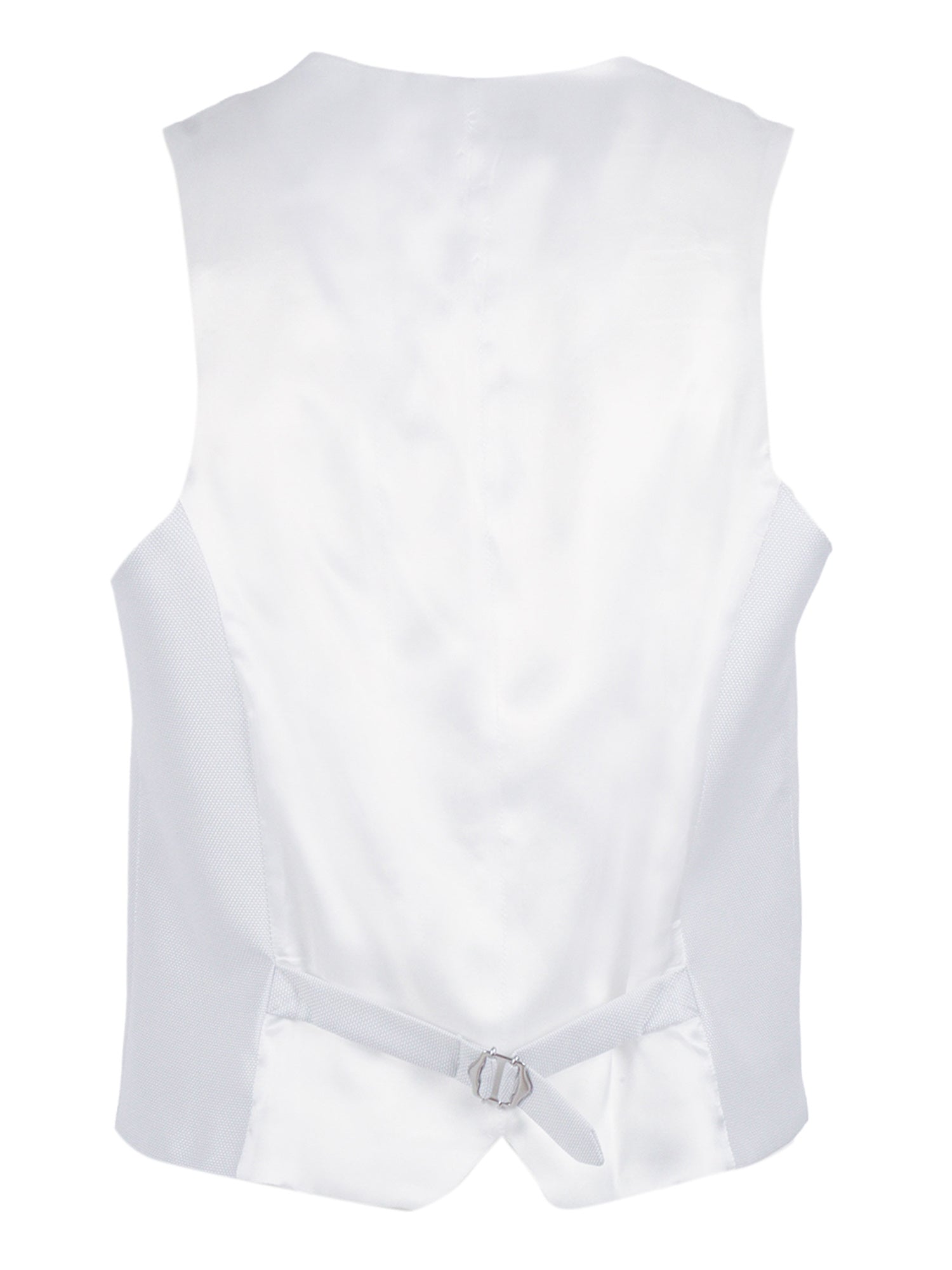 Vest Grey Silk Polyester