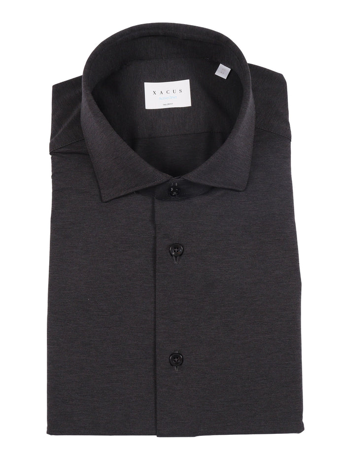 Shirt Black Polyamide Elastane