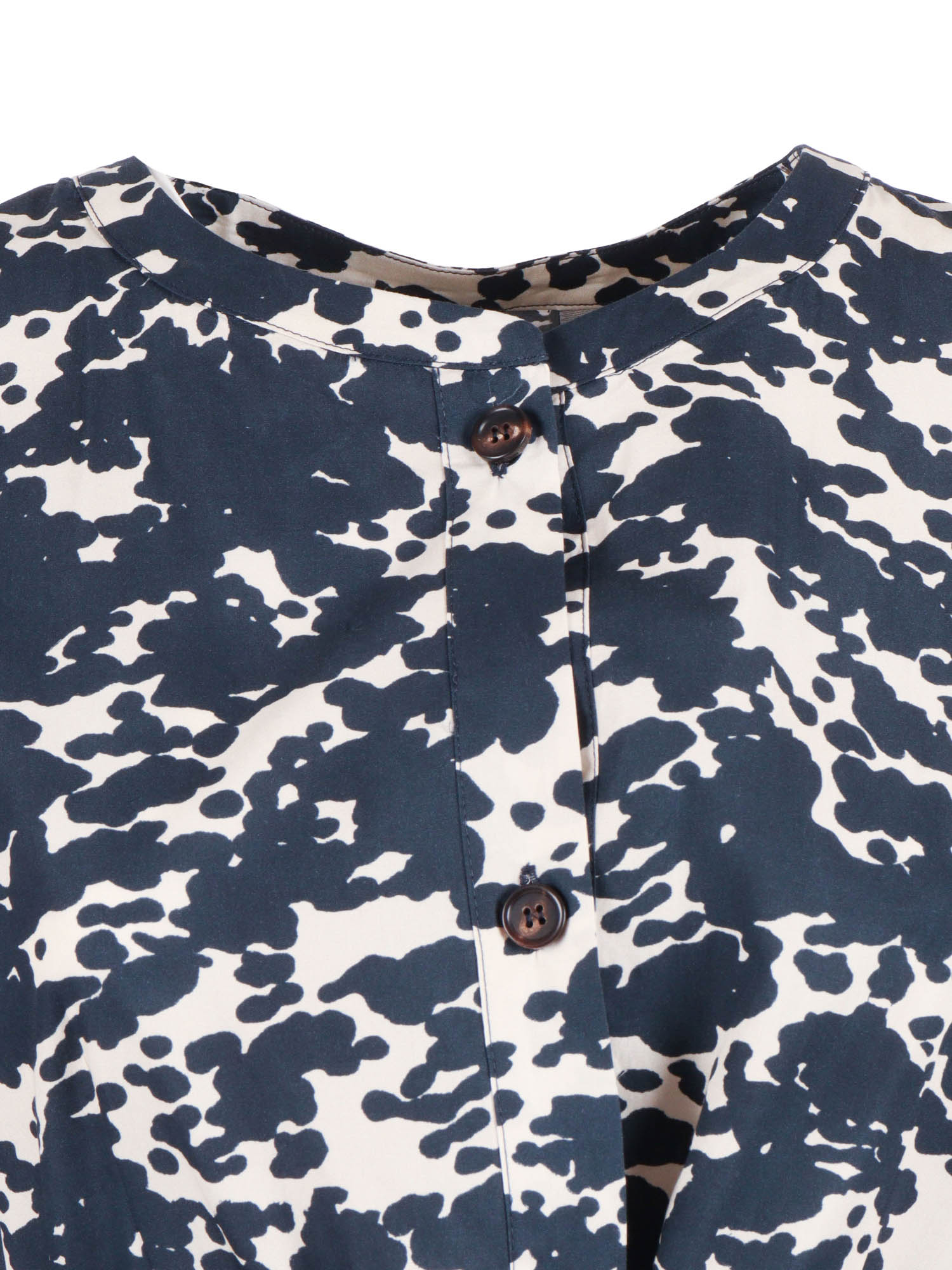 DRESS Blue Cotton Midi
