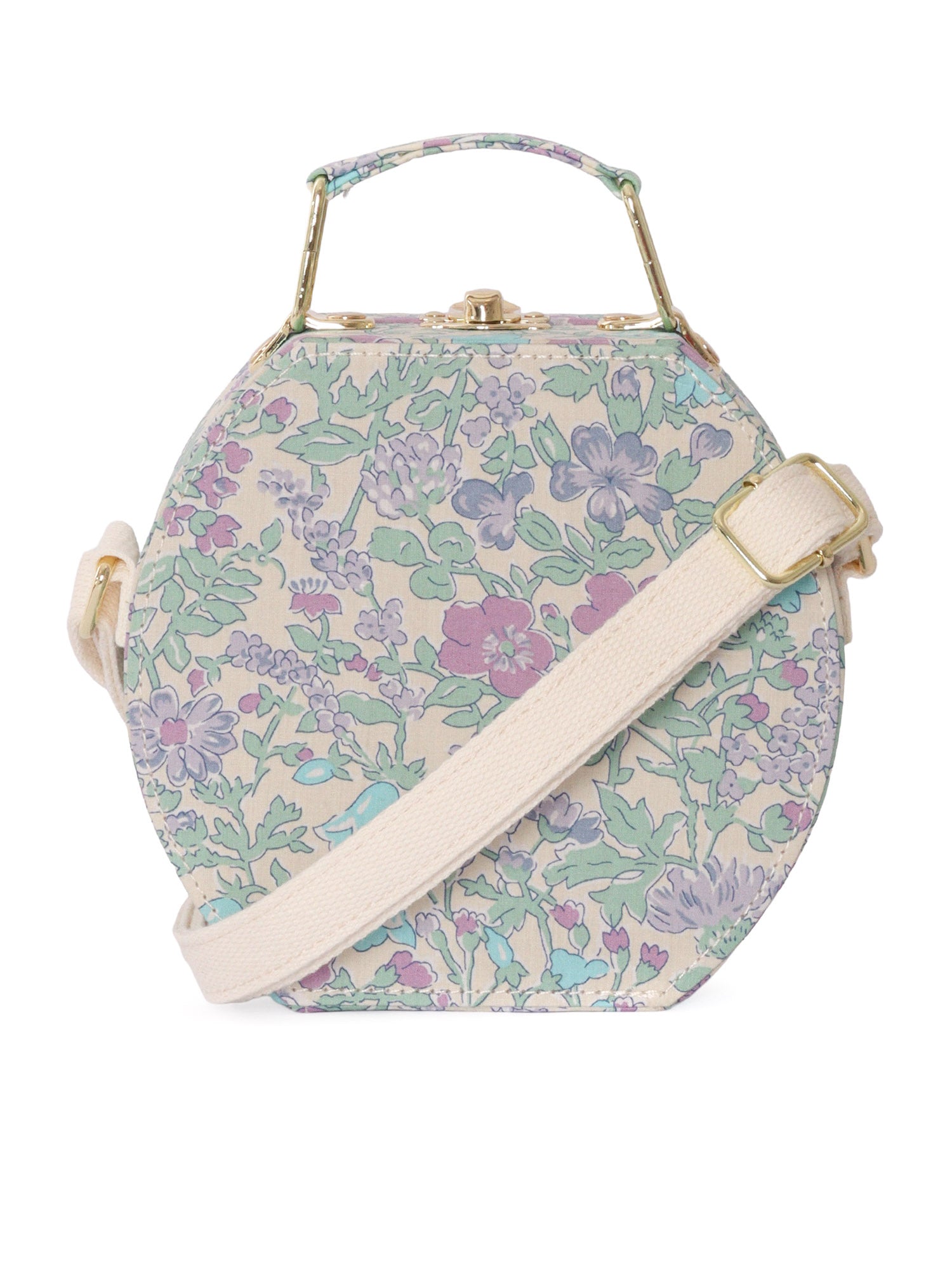 VALISETTE JADORE BAG Purple Cotton Handbag
