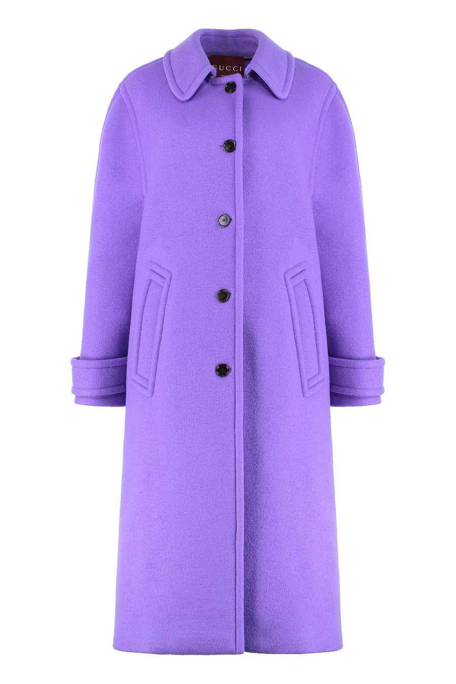 Wool Coat Purple