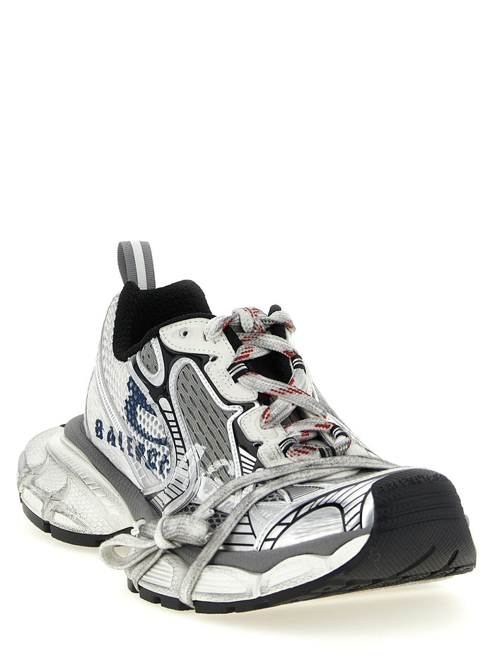 3XL Split Logo sneakers Gray Polyurethane