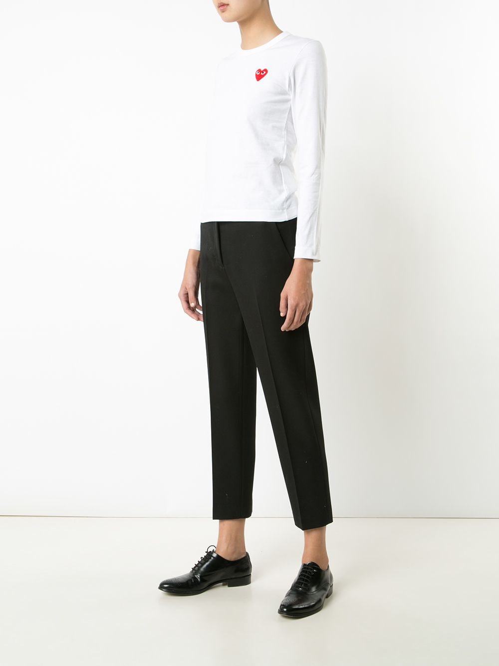 Comme Des Garcons T-Shirts And Polos White Main Material: Coton