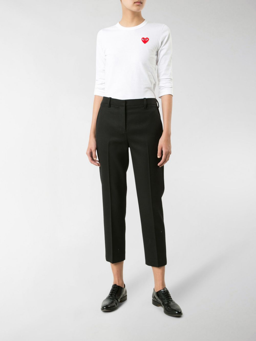 Comme Des Garcons T-Shirts And Polos White Main Material: Coton