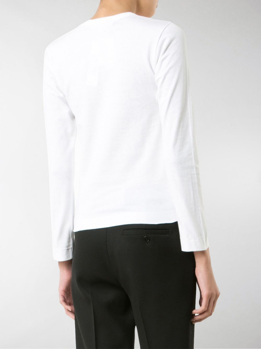 Comme Des Garcons T-Shirts And Polos White Main Material: Coton