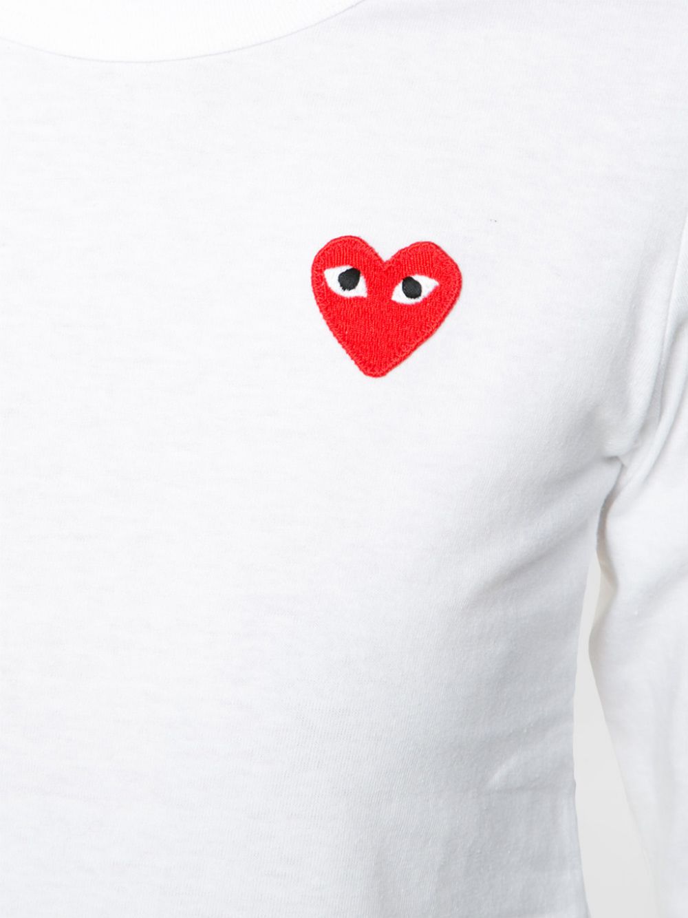 Comme Des Garcons T-Shirts And Polos White Main Material: Coton