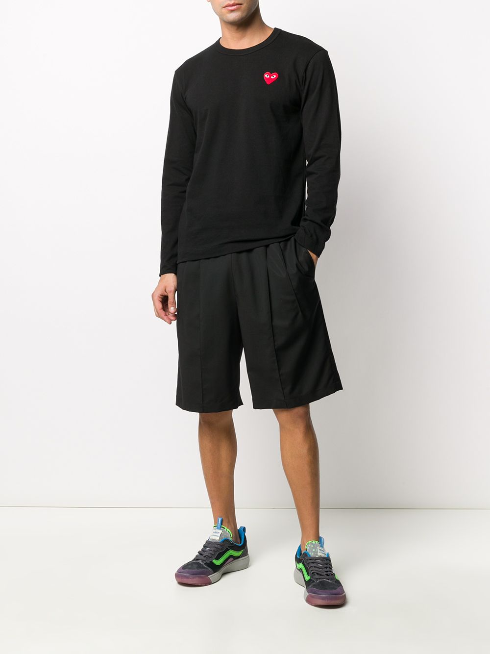 Comme Des Garcons T-Shirts And Polos Black Main Material: Coton