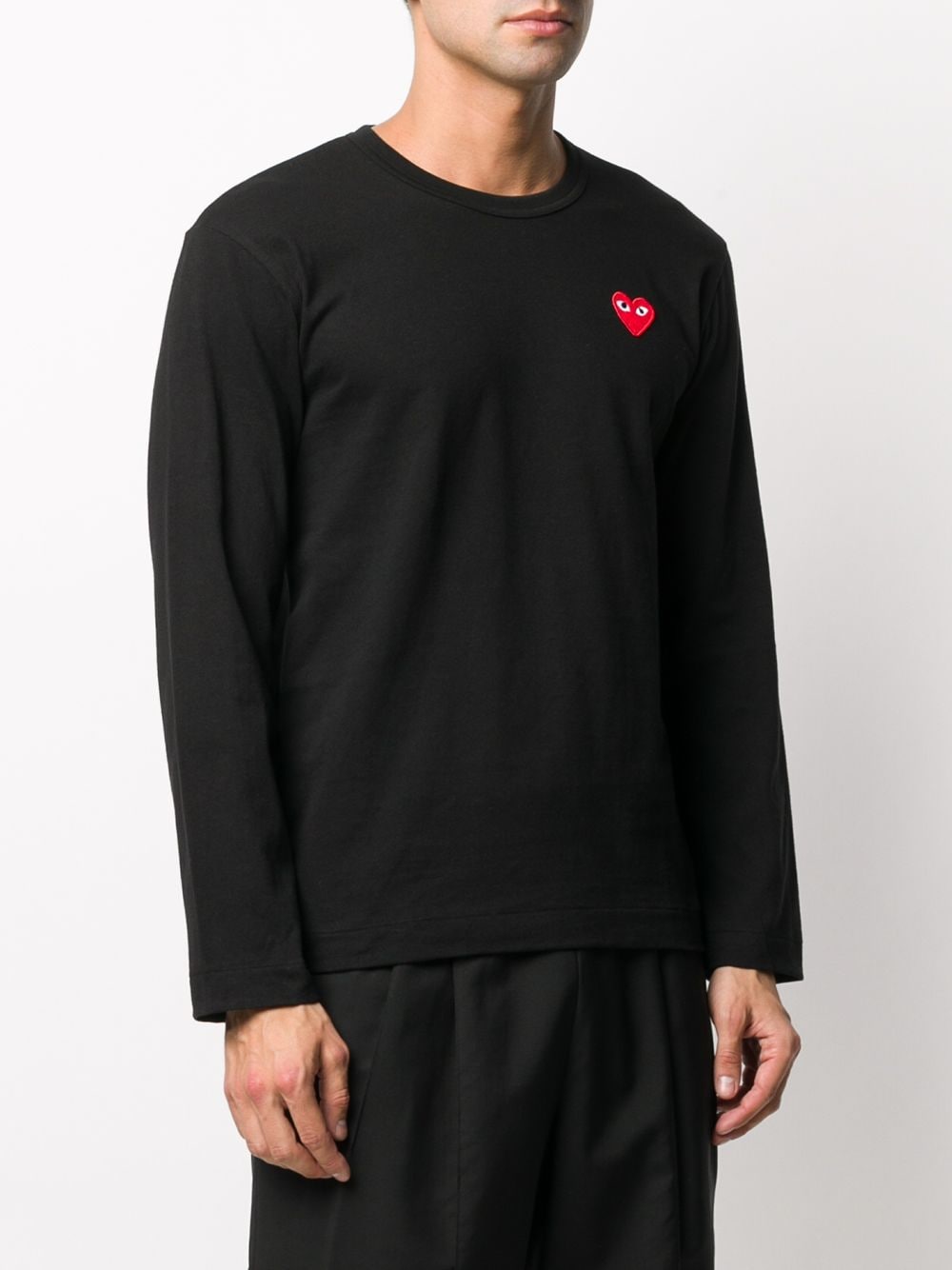 Comme Des Garcons T-Shirts And Polos Black Main Material: Coton
