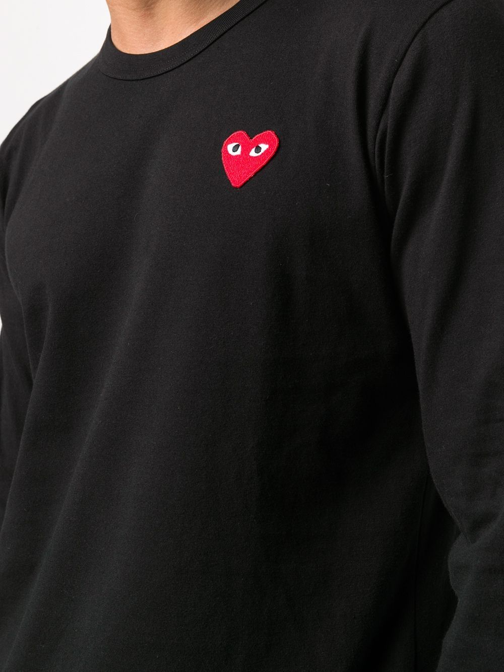 Comme Des Garcons T-Shirts And Polos Black Main Material: Coton