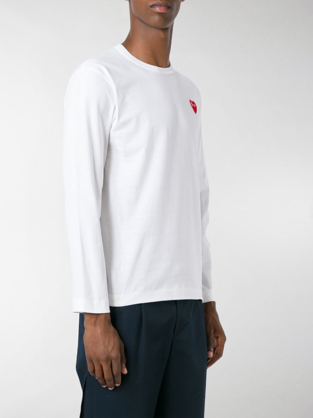 Comme Des Garcons T-Shirts And Polos White Main Material: Coton