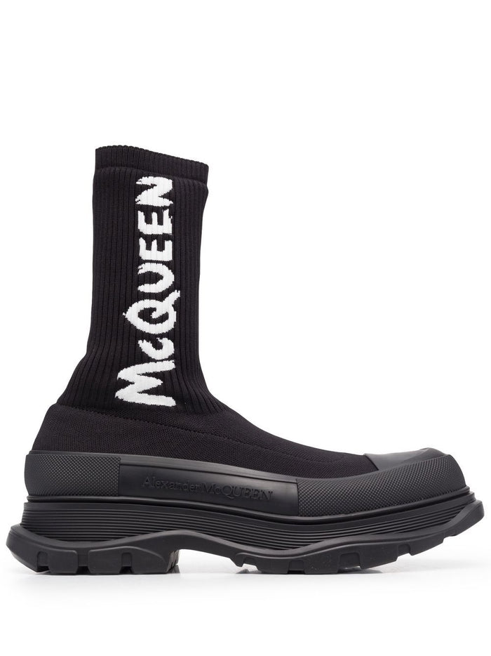 Alexander McQueen Sneakers Black Lining: Leather