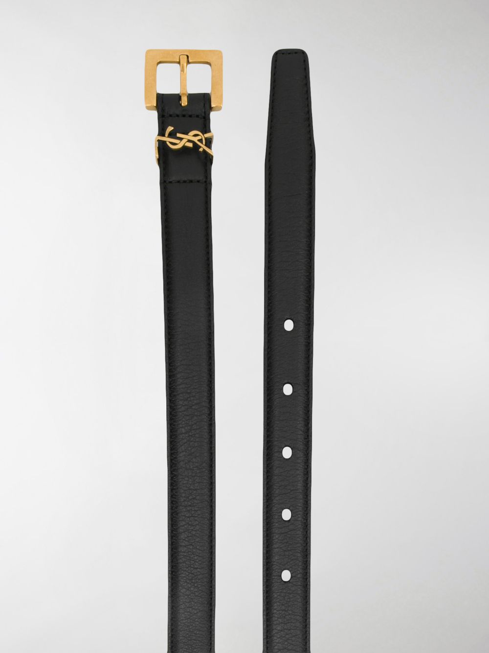 Saint Laurent Belts Black