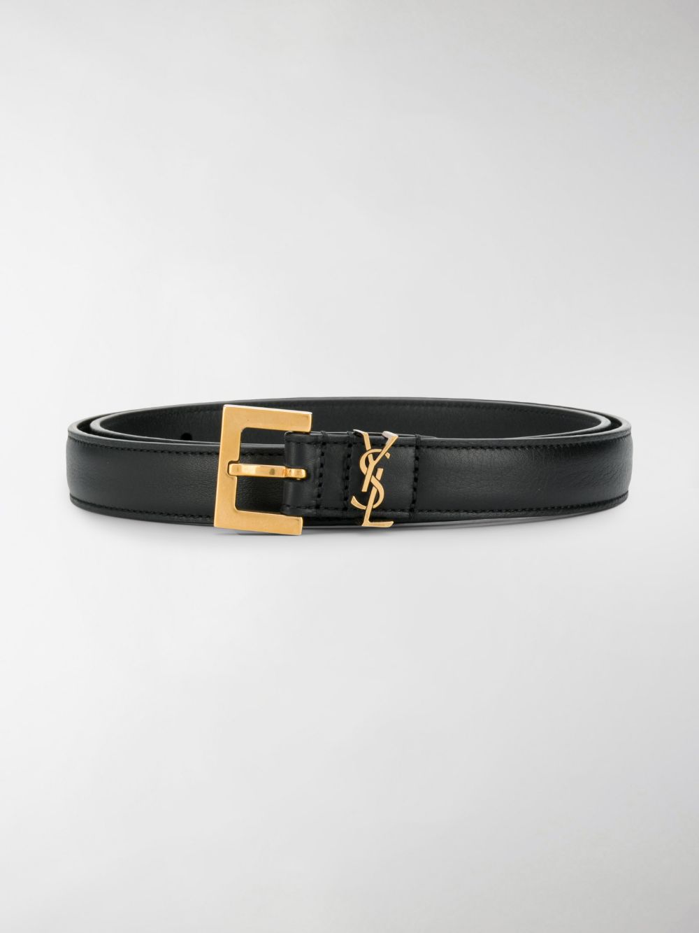 Saint Laurent Belts Black
