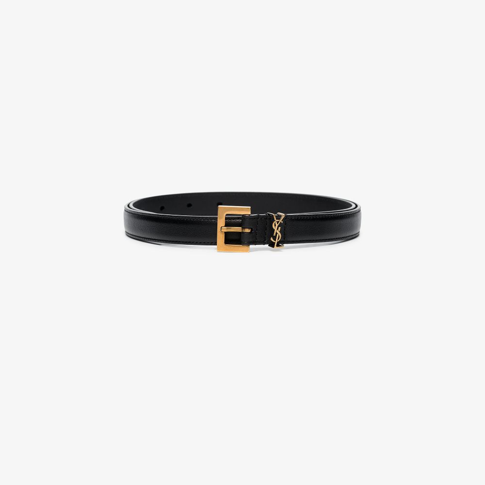 Saint Laurent Belts Black