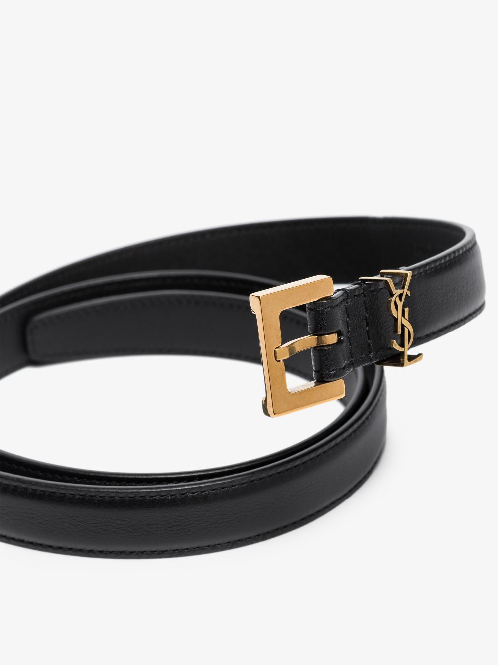 Saint Laurent Belts Black