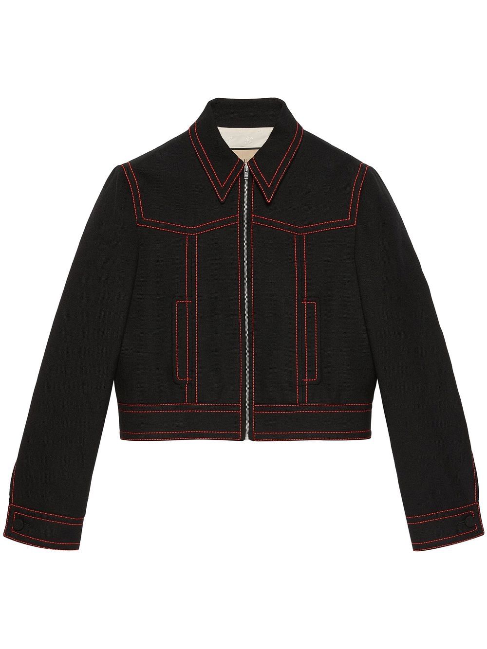 Gucci Jackets Black Viscose