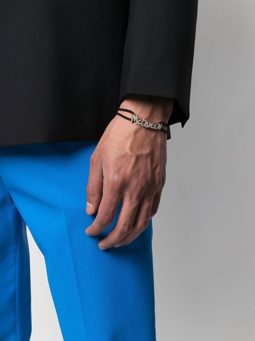 Alexander Mcqueen Bijoux Black Metal