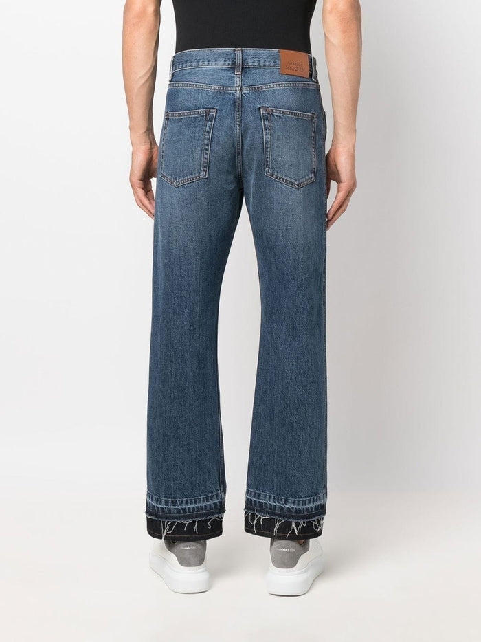 Alexander McQueen Jeans Blue Outer: Cotton