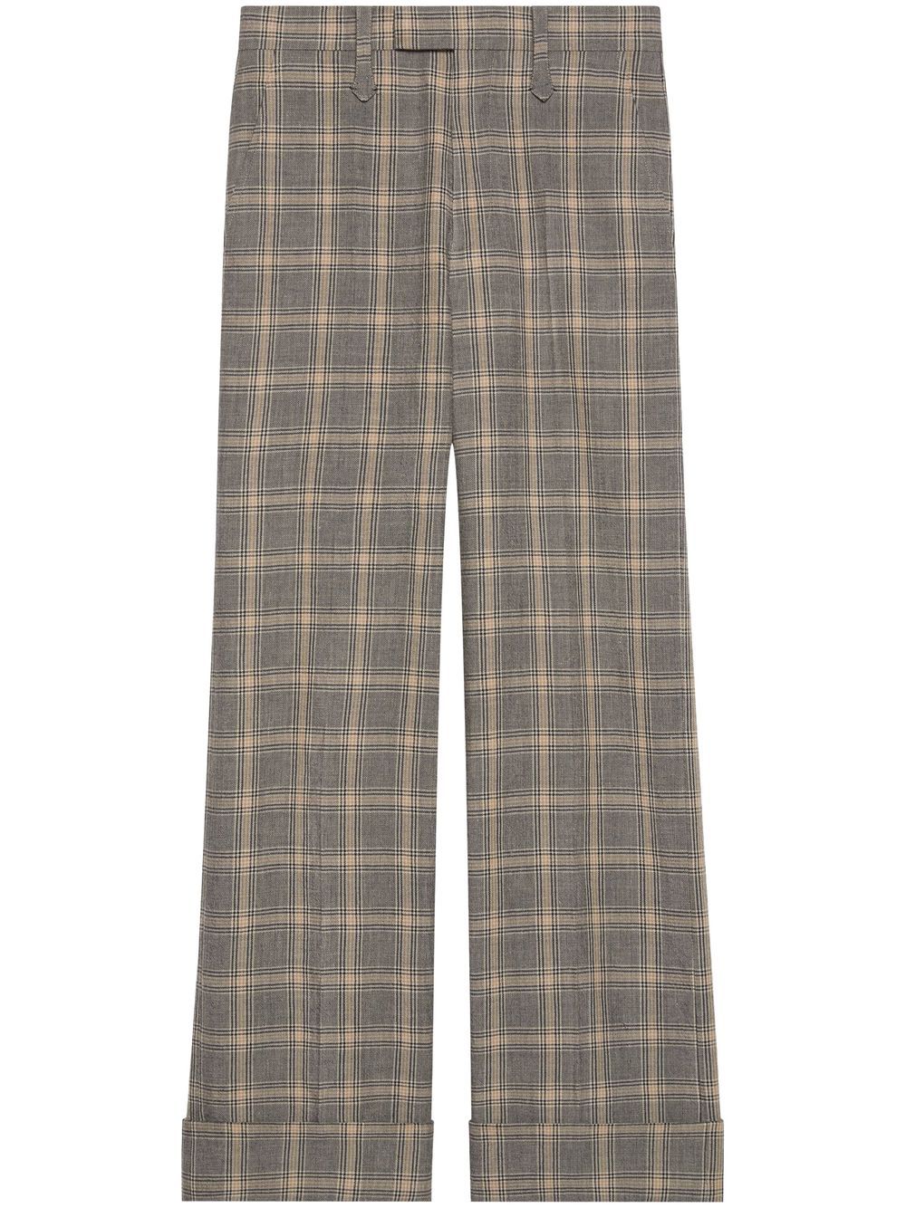Gucci Trousers Grey Wool