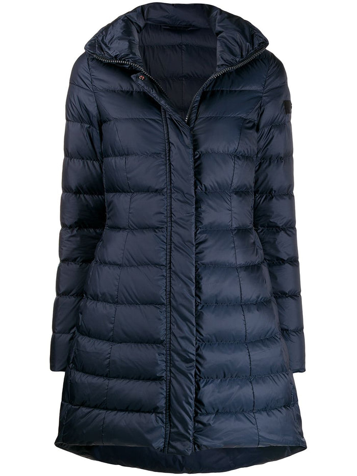Peuterey Coats Blue Lining: Feather Down