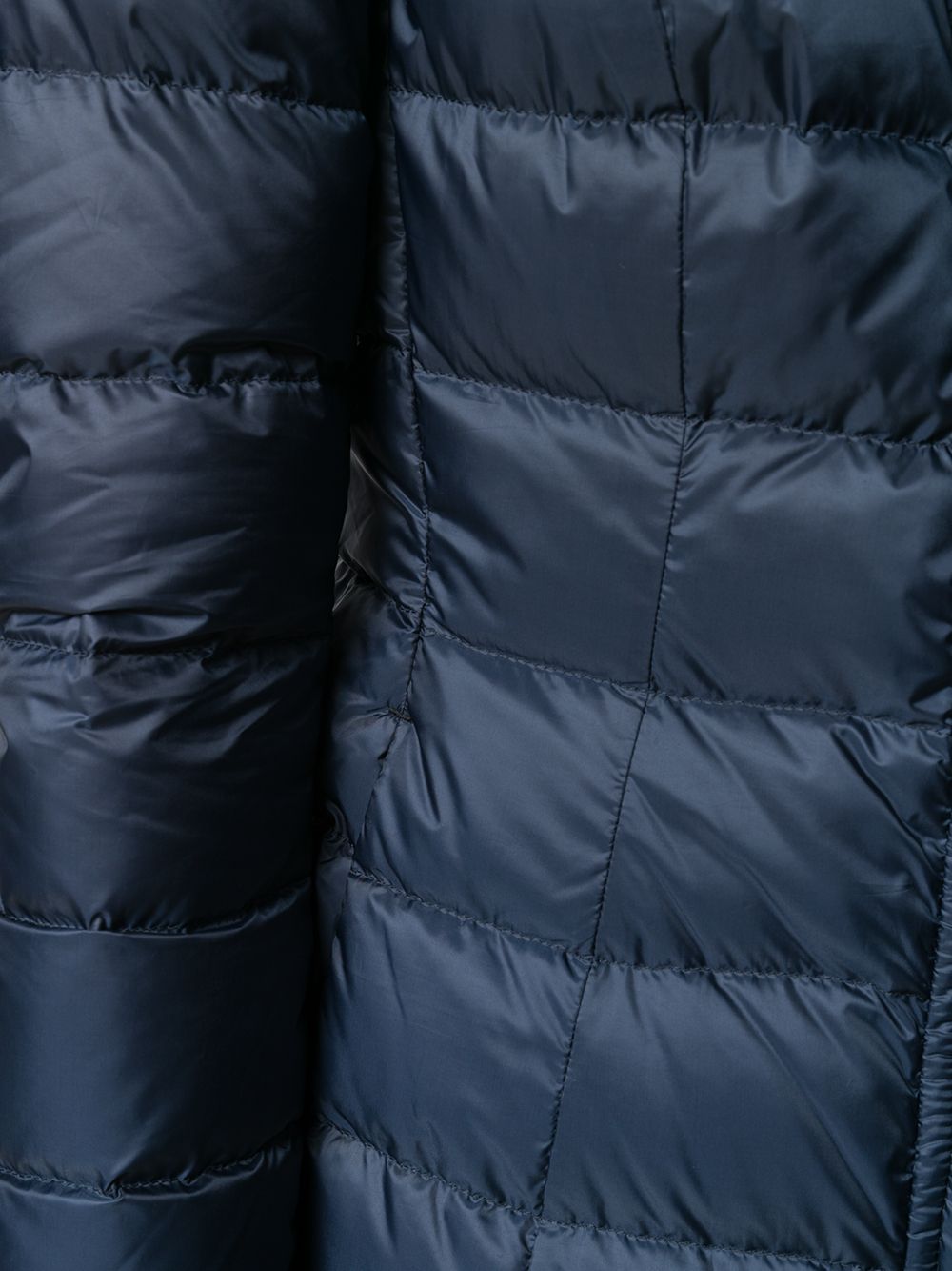 Peuterey Coats Blue Lining: Feather Down