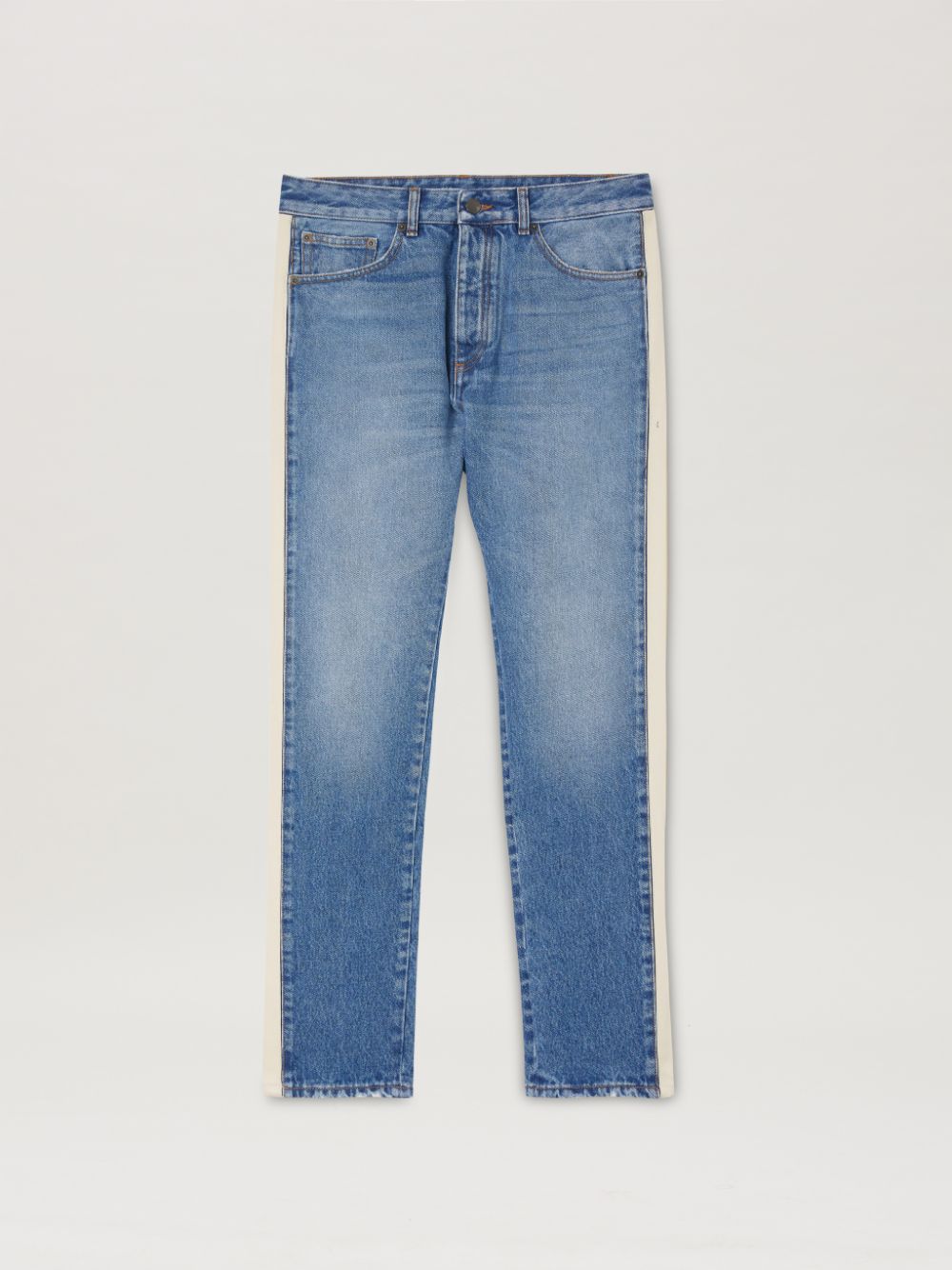 Palm Angels Jeans Clear Blue Outer: Cotton