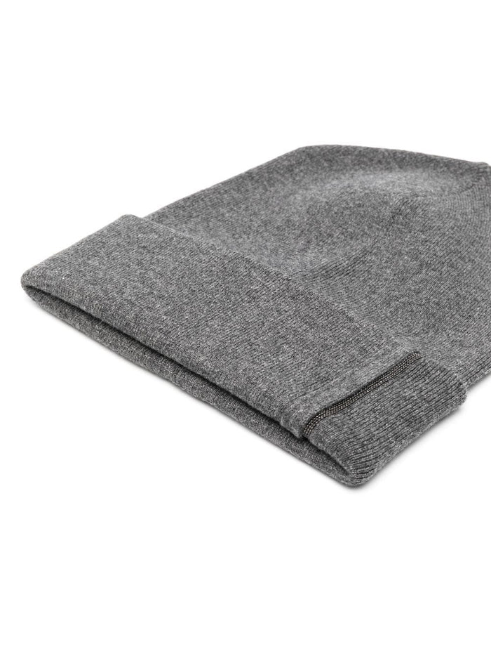 Brunello Cucinelli Hats Grey Cashmere