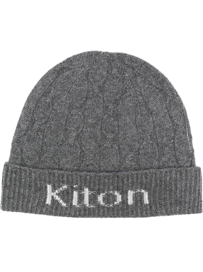 Kiton Hats Grey Cashmere
