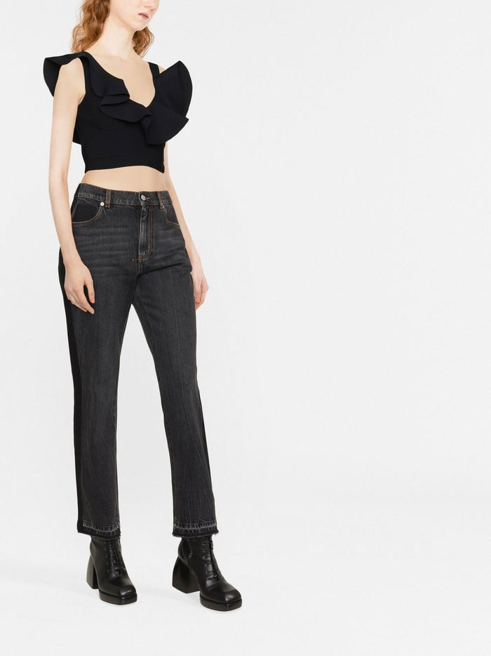 Alexander Mcqueen Jeans Black