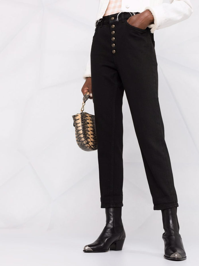 Dondup Jeans Black Lining: Cotton Outer