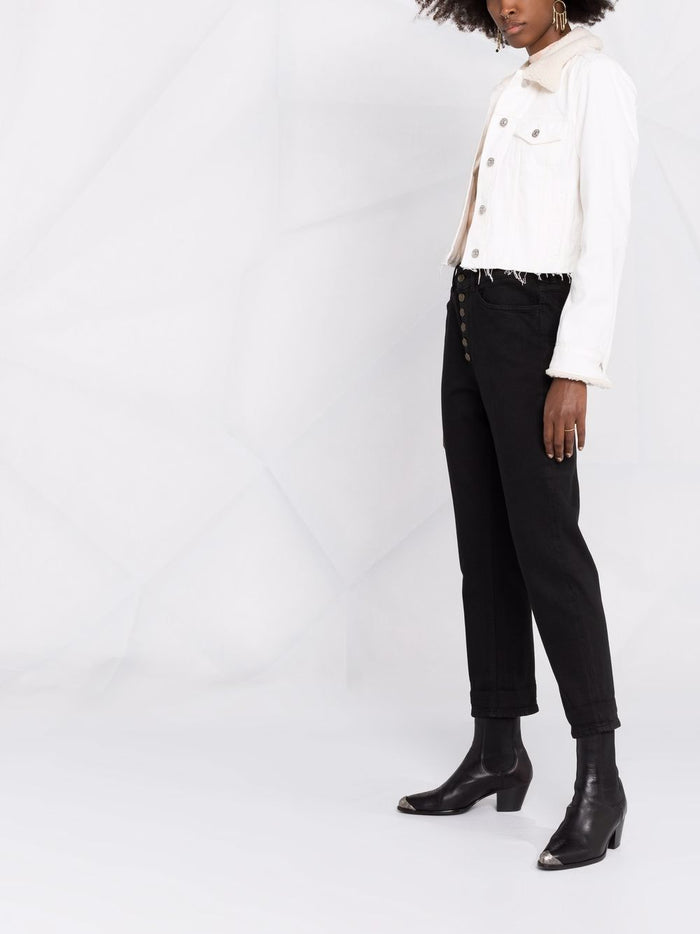 Dondup Jeans Black Lining: Cotton Outer