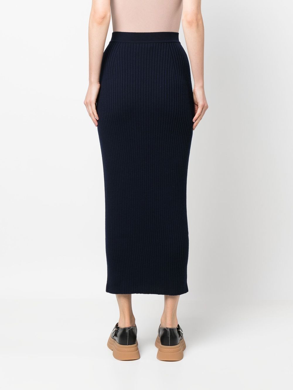 Chloè Skirts Blue Wool