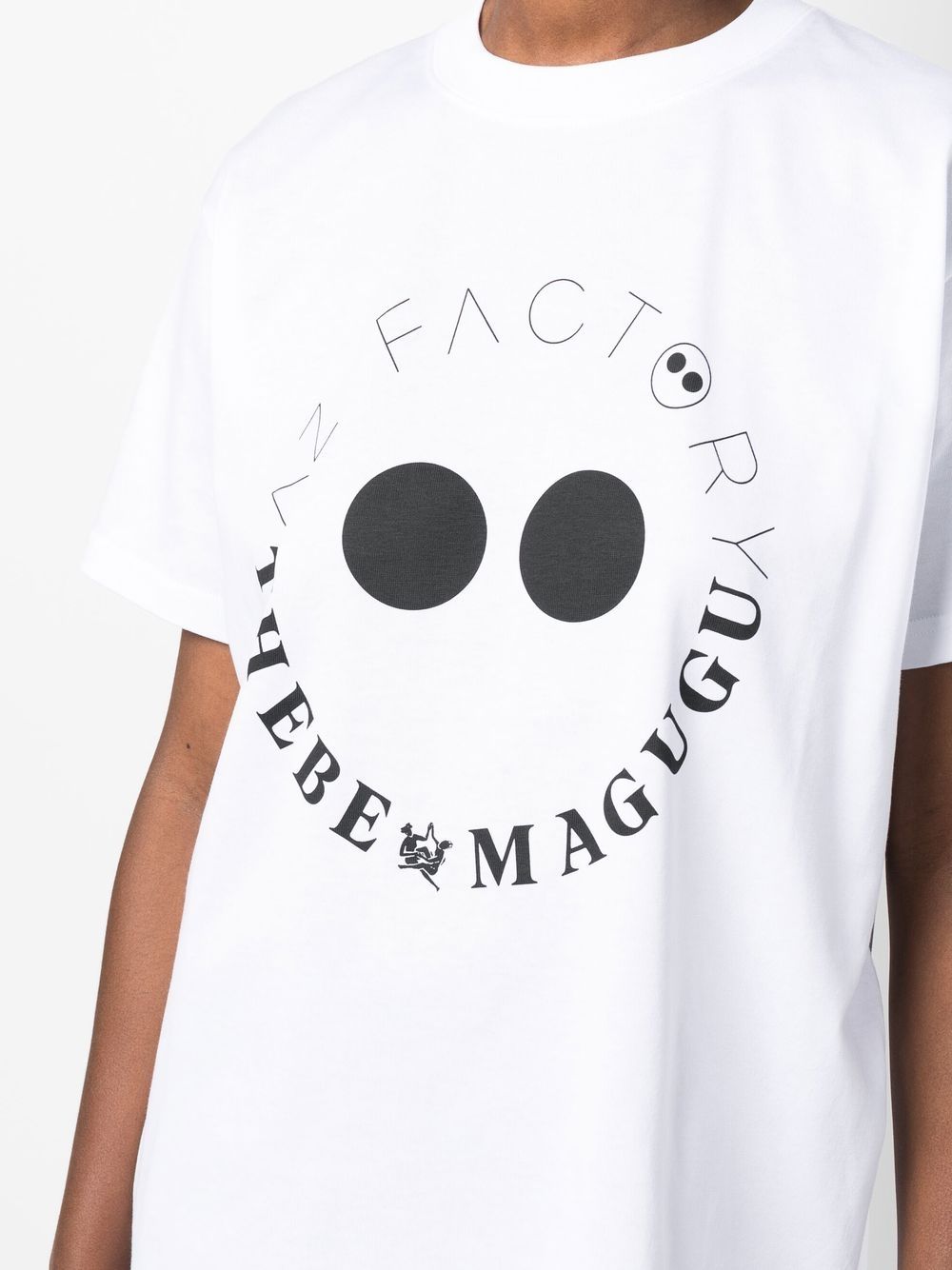 Az Factory By Thebe Magugu T-Shirts And Polos White Organic Cotton