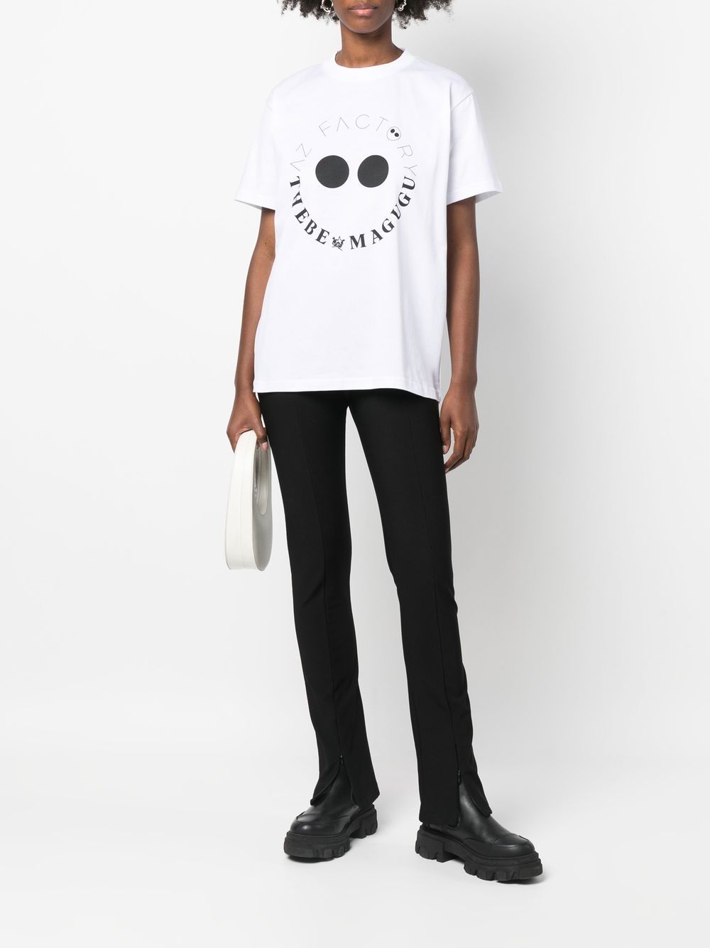 Az Factory By Thebe Magugu T-Shirts And Polos White Organic Cotton