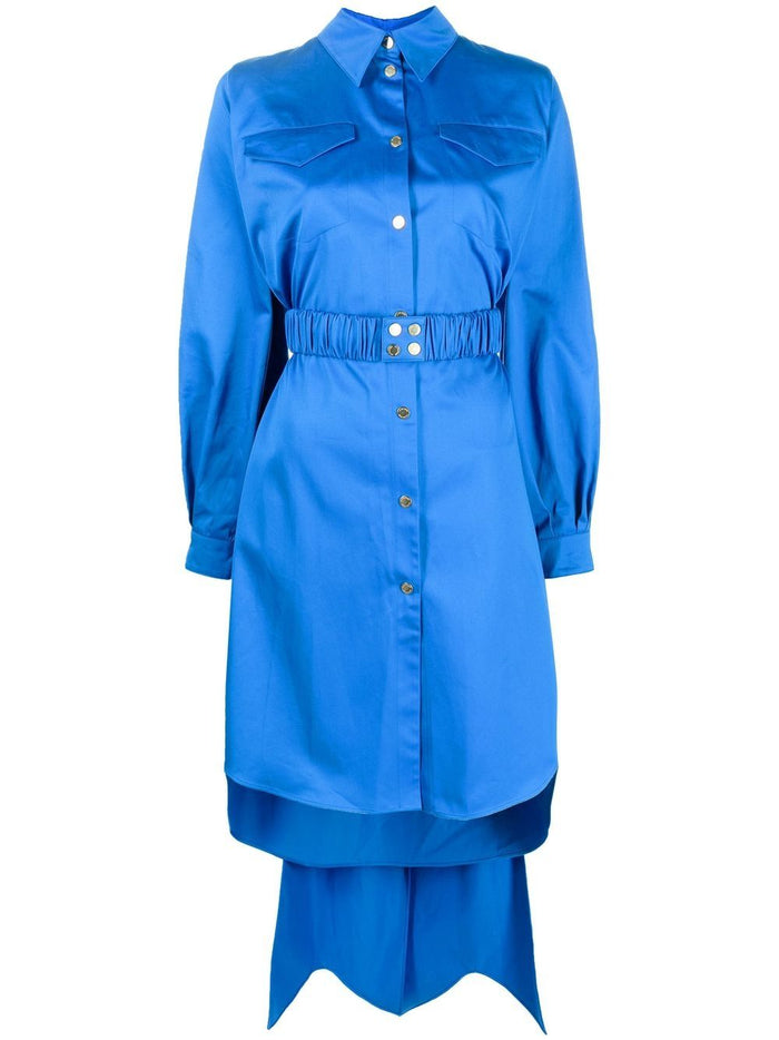 AZ FACTORY BY THEBE MAGUGU Dresses Blue Cotton