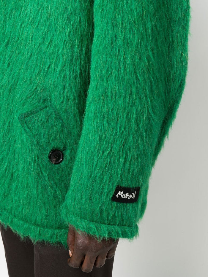 Marni Coats Green Lining: Cupro