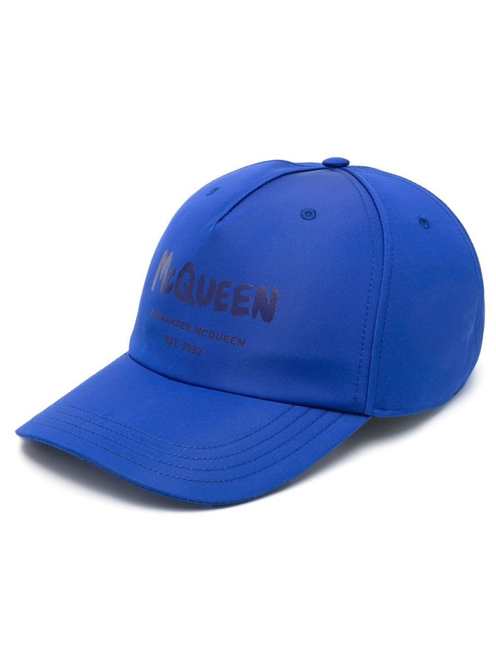 Alexander Mcqueen Hats Blue