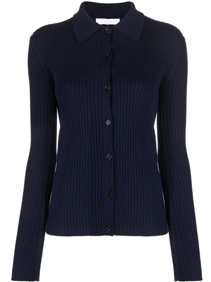 Chloè T-shirts and Polos Blue Wool