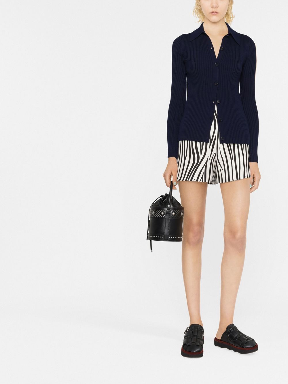Chloè T-shirts and Polos Blue Wool
