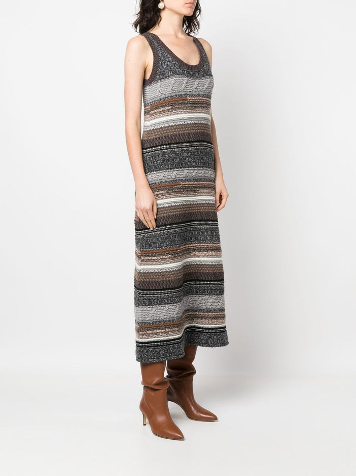 Chloè Dresses MultiColour Cashmere