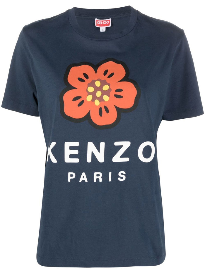 Kenzo T-Shirts And Polos Blue Cotton