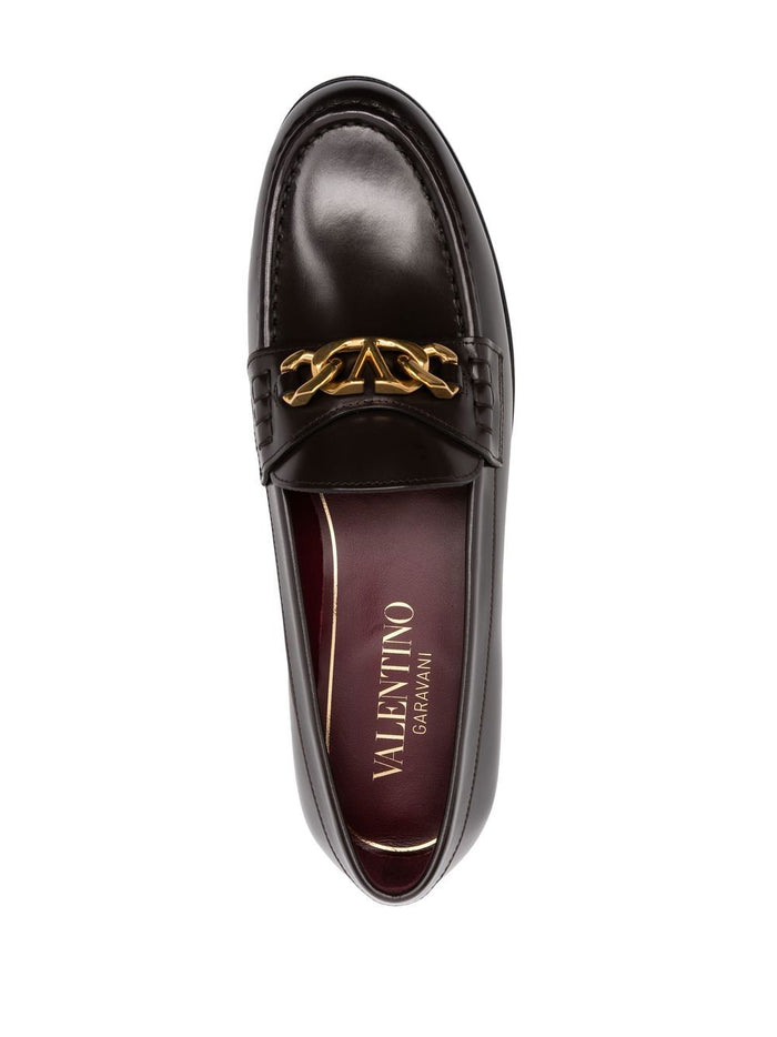 Valentino Garavani Flat Shoes Brown