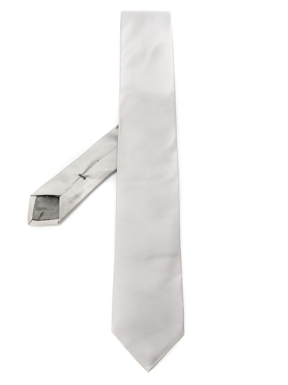 Emporio Armani Ties Silver Silk