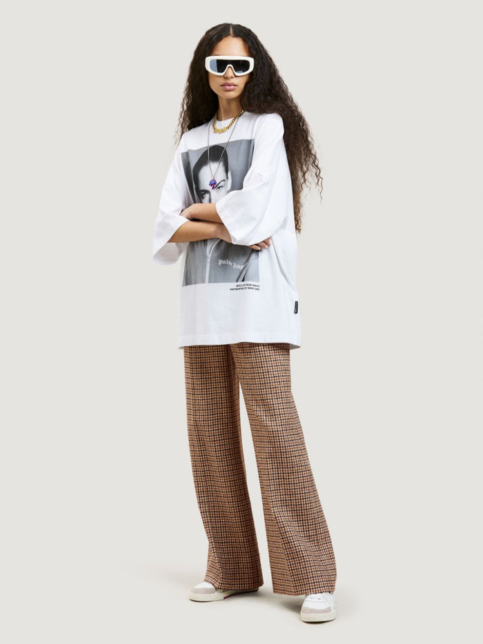 Palm Angels Trousers Beige Outer: Wool Lining: Viscose