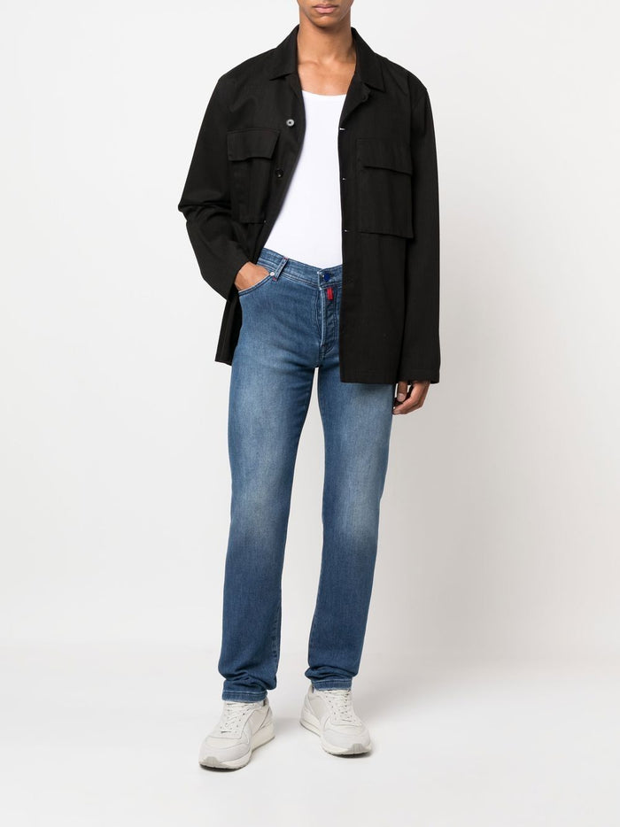 Kiton Jeans Blue Lining: Cotton Outer